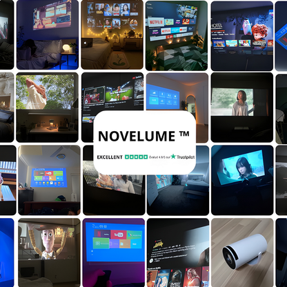 NOVELUME™ – Projecteur 4K Ultra Compact Full HD