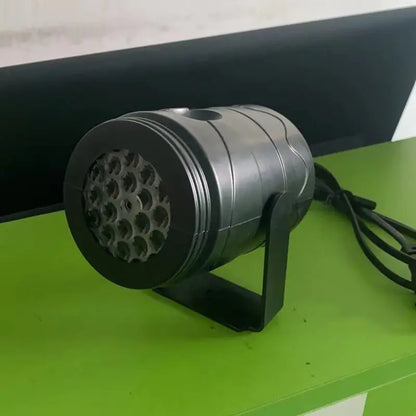 LED Christmas Projector Light with 16 Snowflake Patterns